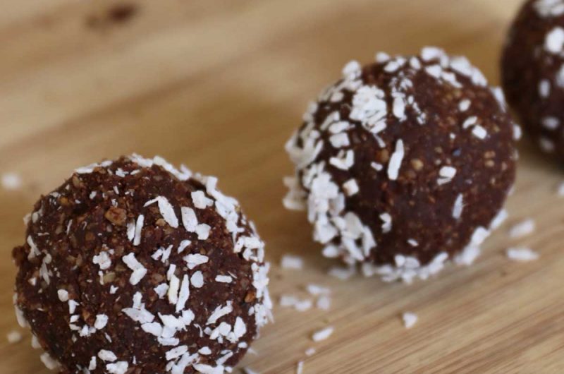 No-bake energy balls