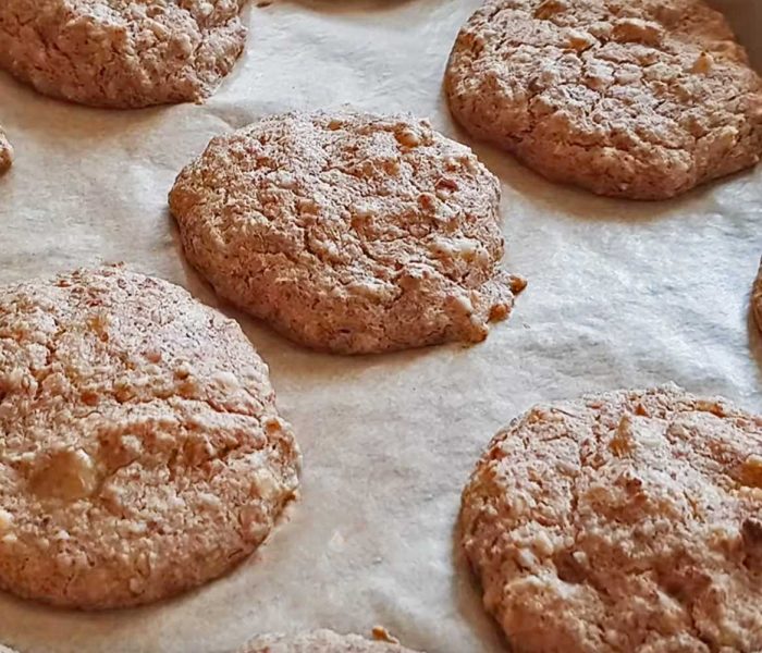 Oat pulp peanut butter & banana cookies