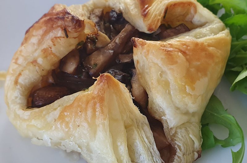 Garlic Mushroom Parcels