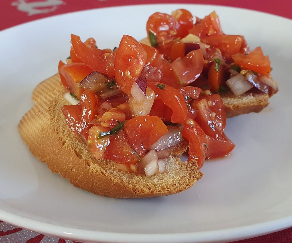 tomato bruschetta