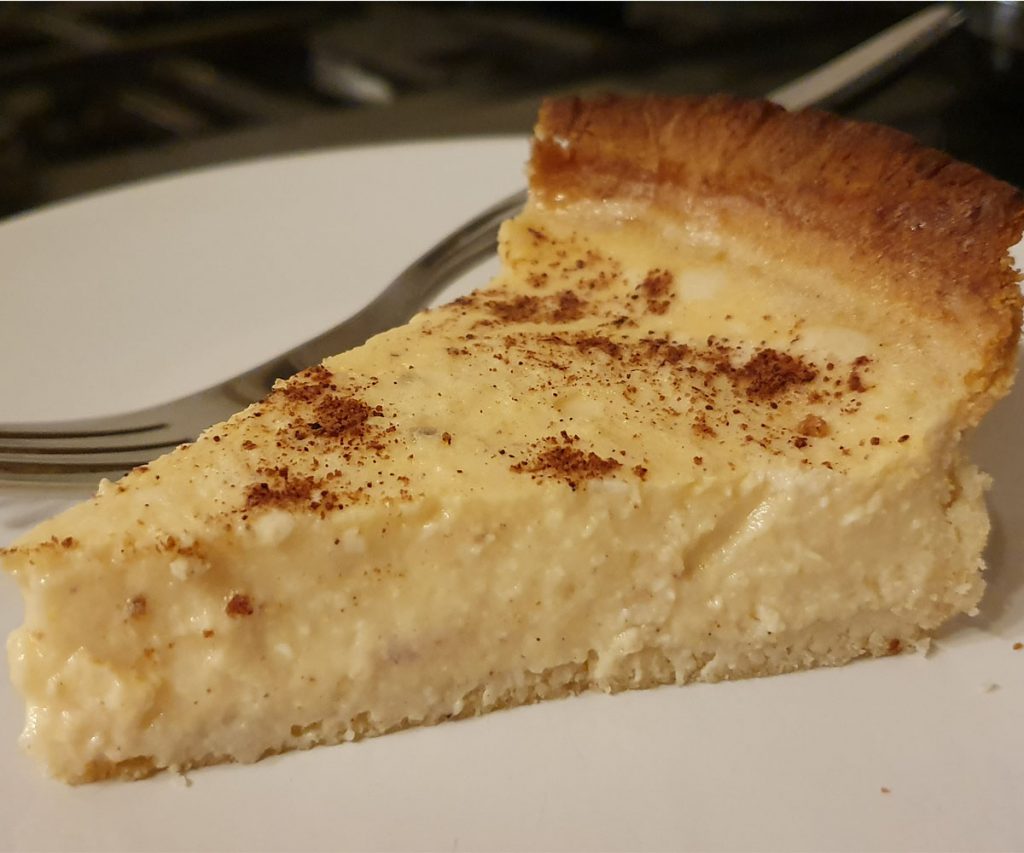 vegan egg custard