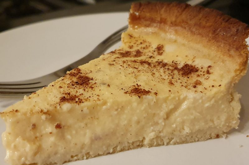 Vegan "Egg" Custard Tart