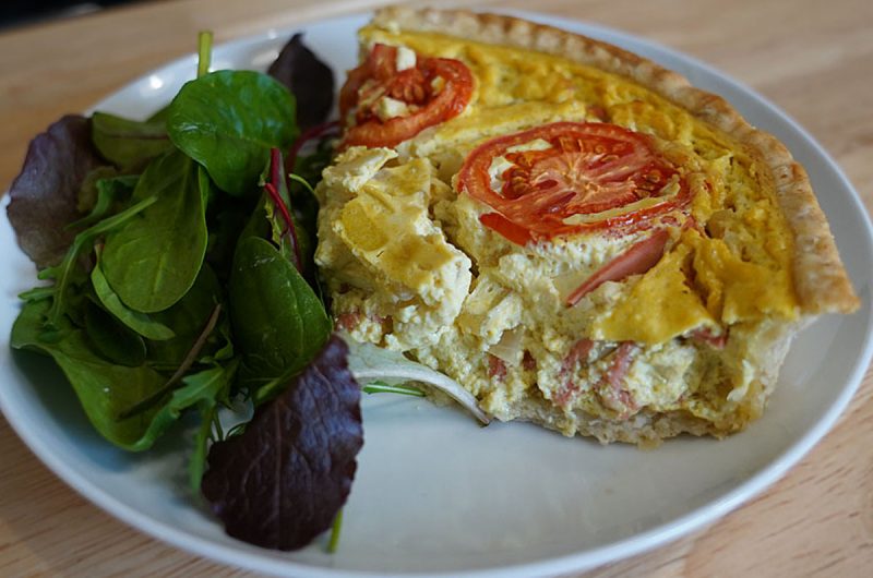 Egg Free Quiche