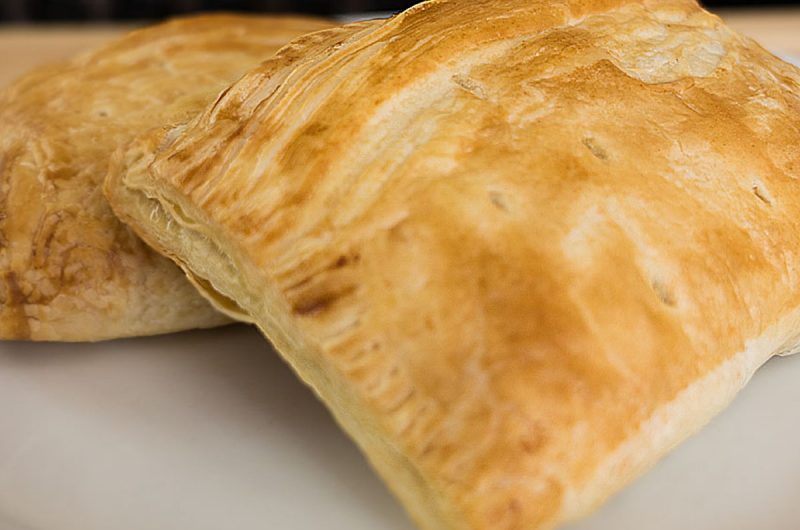 Homemade Vegan 'Cheese' & Onion Pasties